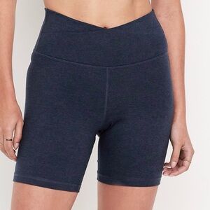 Old Navy Vibrant Blue Active Cloud Comfy Shorts